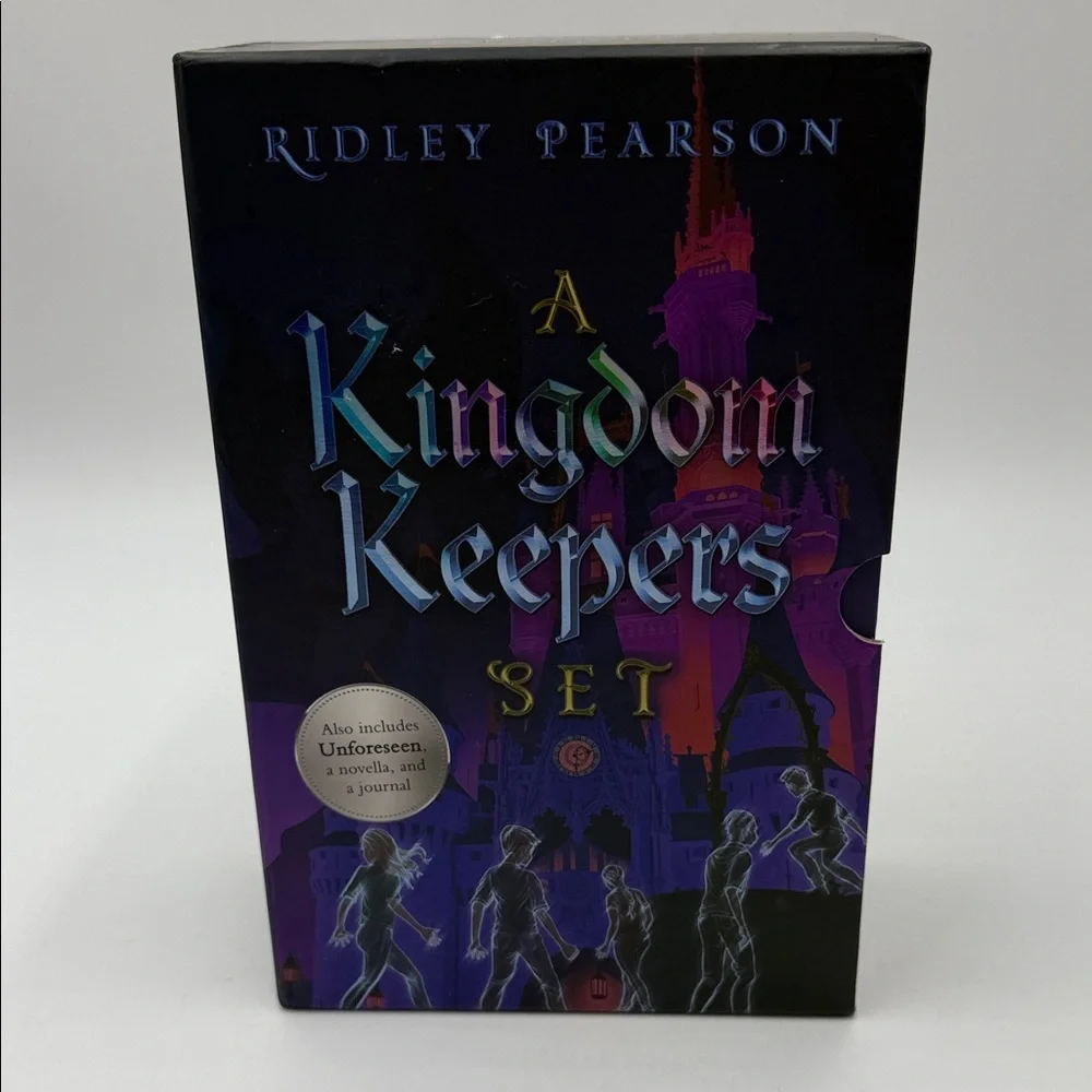 KINGDOM KEEPERS- 4 Book Set w/ Journal Magical World of Disney by Ridley Pearson